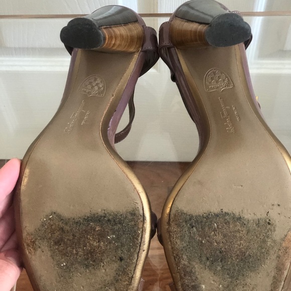 Lavander/Lilac Ferragamo Sandals - Picture 3 of 4